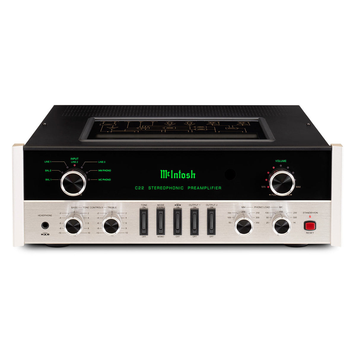 McIntosh C22 Mk V 2-Channel Vacuum Tube Preamplifier Mk V
