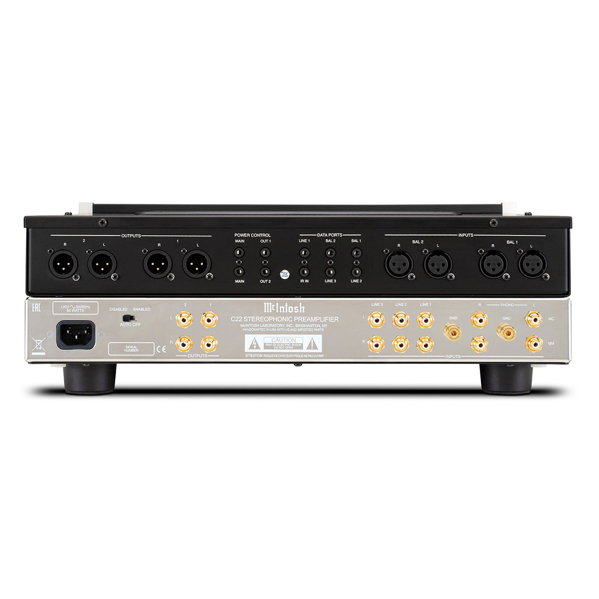 McIntosh C22 Mk V 2-Channel Vacuum Tube Preamplifier Mk V