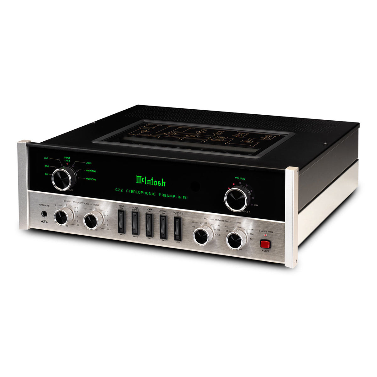 McIntosh C22 Mk V 2-Channel Vacuum Tube Preamplifier Mk V