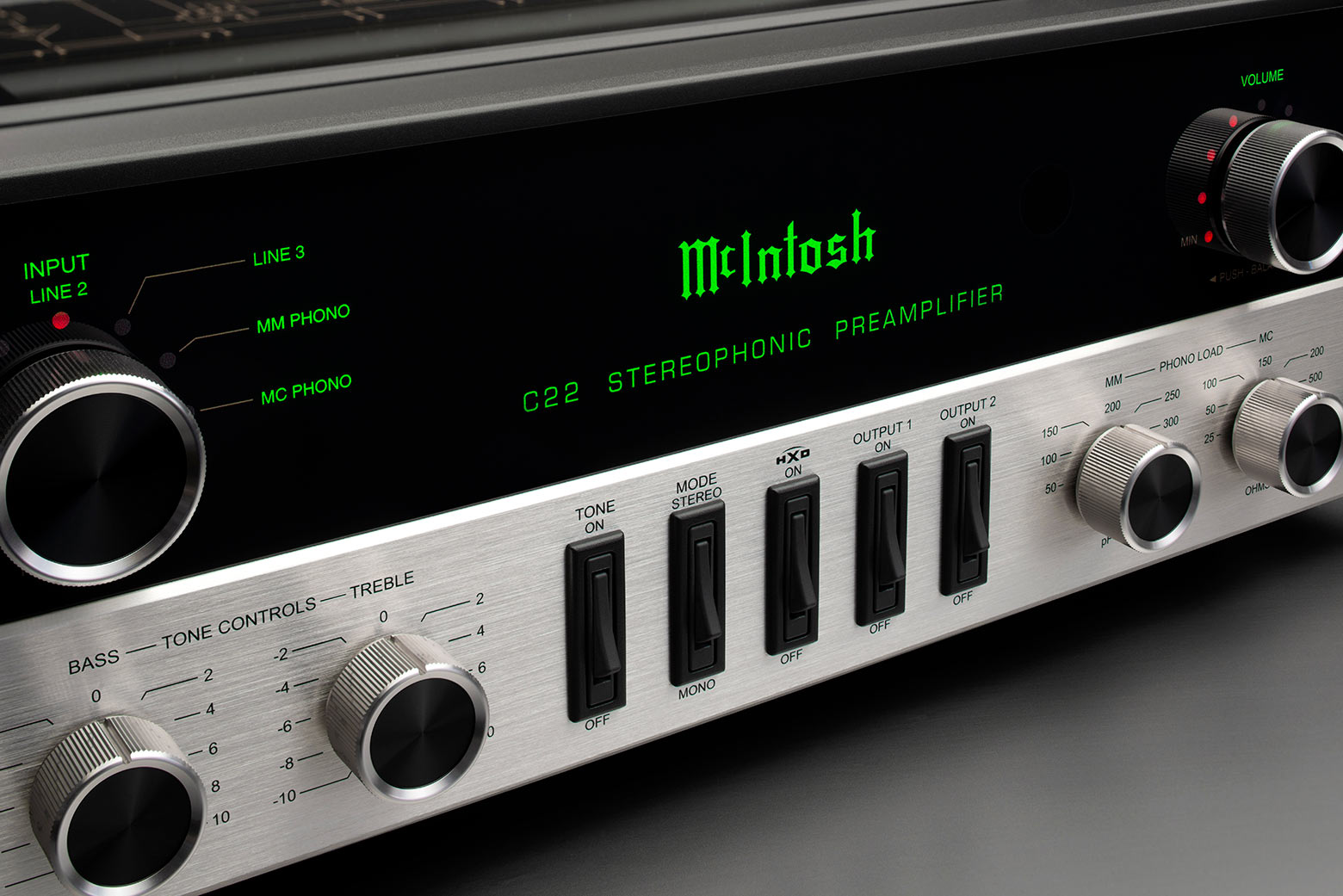 McIntosh C22 Mk V 2-Channel Vacuum Tube Preamplifier Mk V
