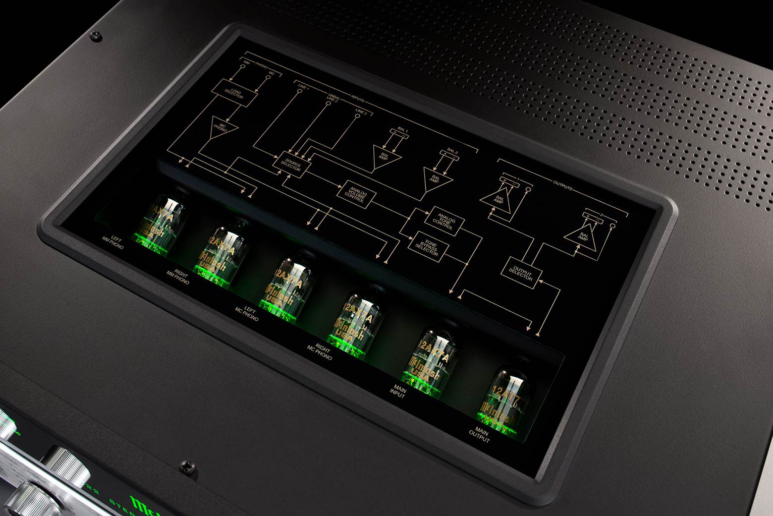 McIntosh C22 Mk V 2-Channel Vacuum Tube Preamplifier Mk V