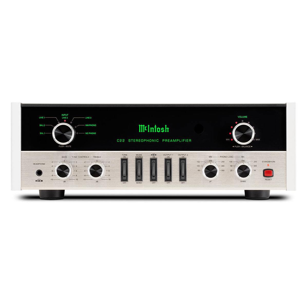 McIntosh C22 Mk V 2-Channel Vacuum Tube Preamplifier Mk V