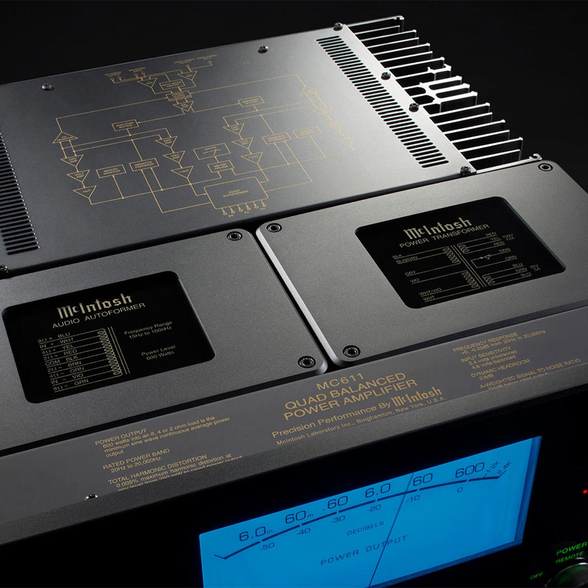 McIntosh MC611 1-Channel Solid State Amplifier