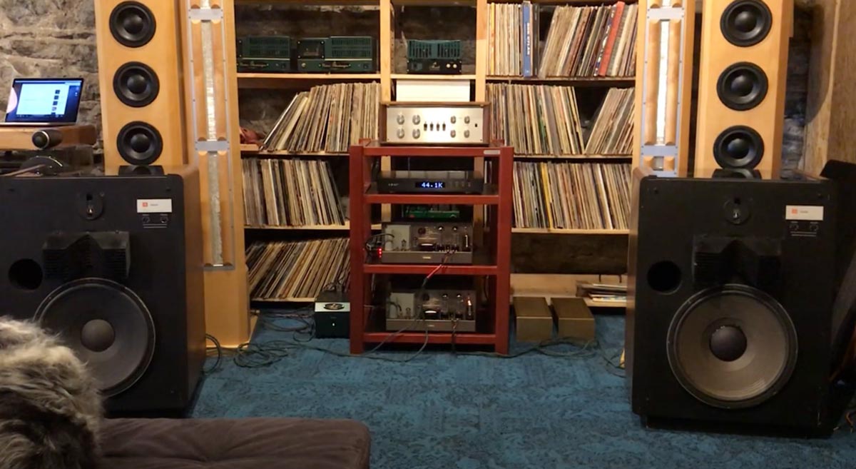 Vintage Marantz Tube System Model 7C Model Two Mono Amps JBL Summit Sp