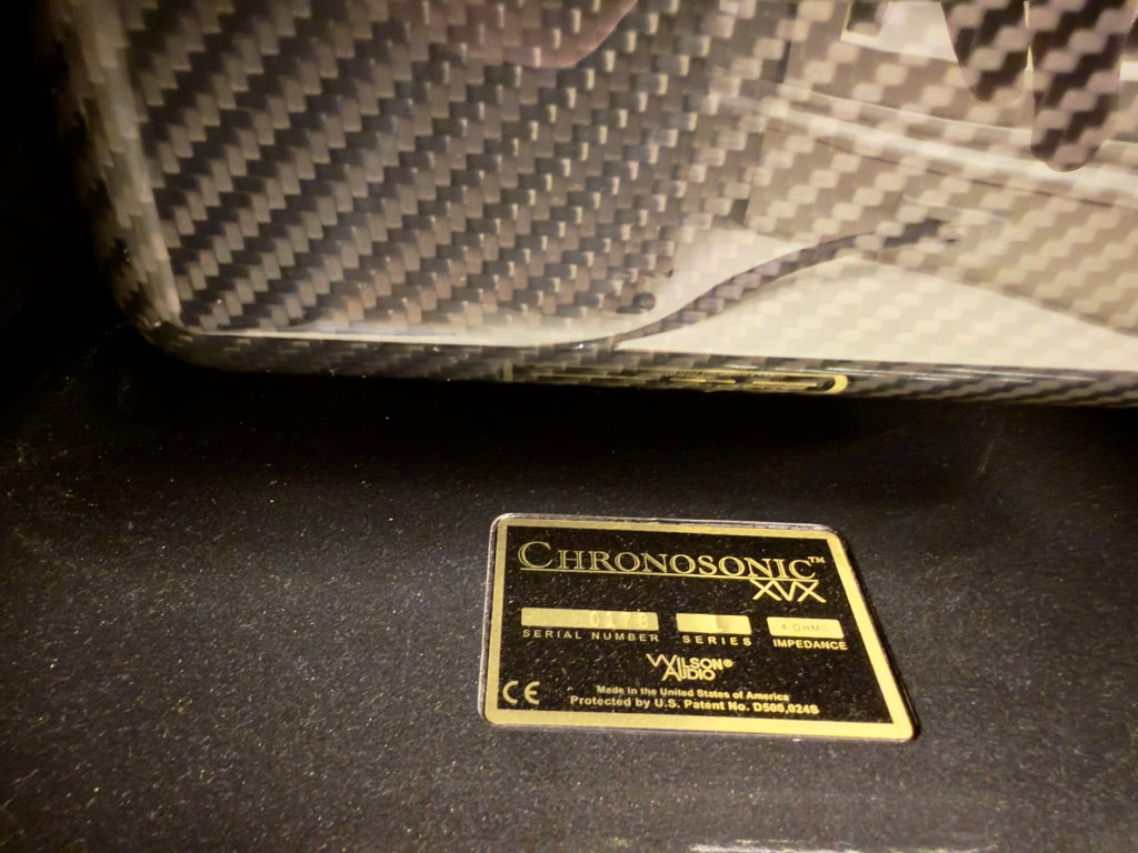 Pre-Owned Wilson Audio Chronosonic XVX System with Matching Subsonic Subwoofers & ActivXO Crossover — Carbon