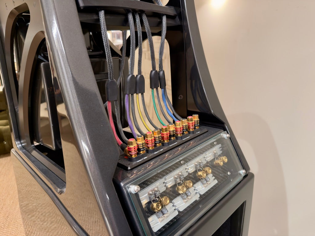 Pre-Owned Wilson Audio Chronosonic XVX System with Matching Subsonic Subwoofers & ActivXO Crossover — Carbon