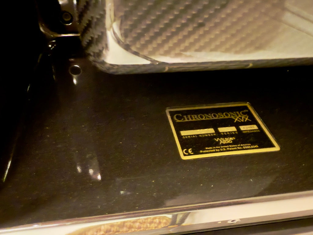 Pre-Owned Wilson Audio Chronosonic XVX System with Matching Subsonic Subwoofers & ActivXO Crossover — Carbon