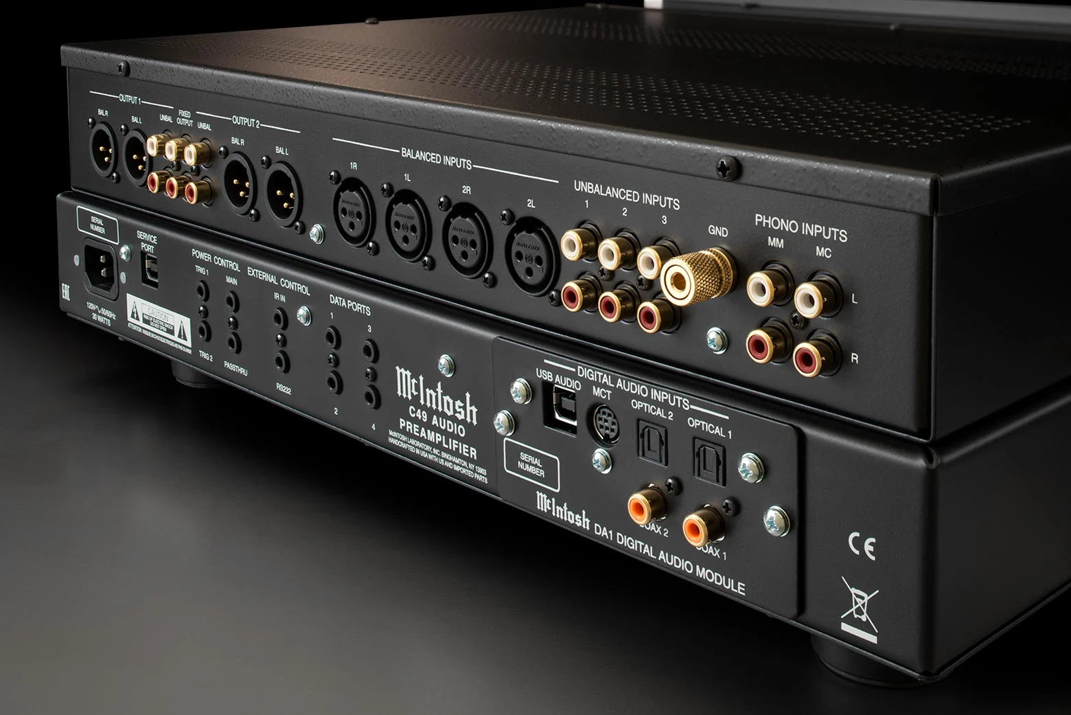 McIntosh C49 2-Channel Solid State Preamplifier
