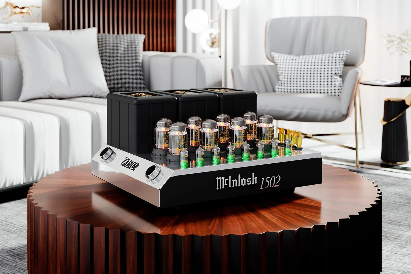 McIntosh MC1502 2-Channel Vacuum Tube Amplifier