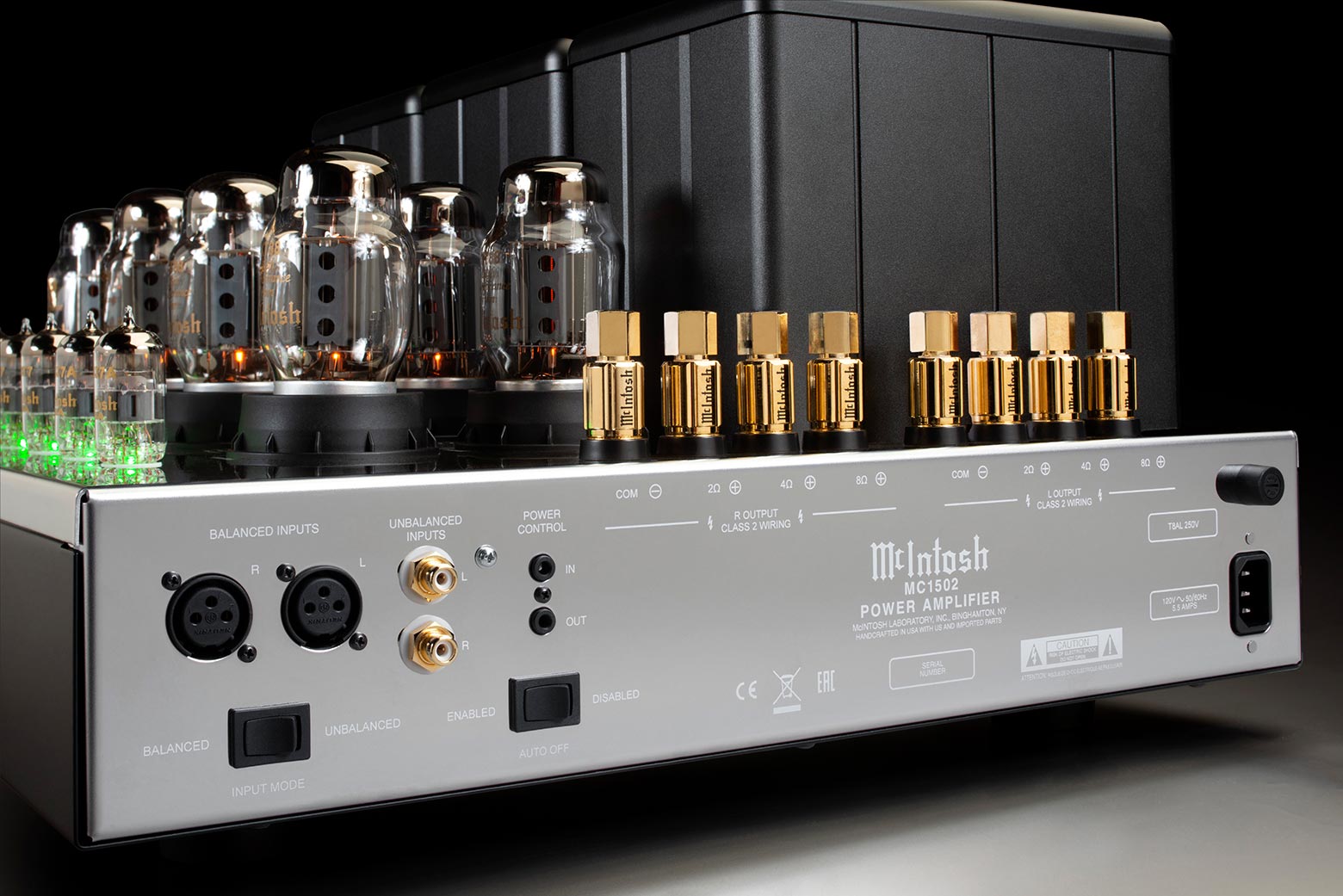 McIntosh MC1502 2-Channel Vacuum Tube Amplifier