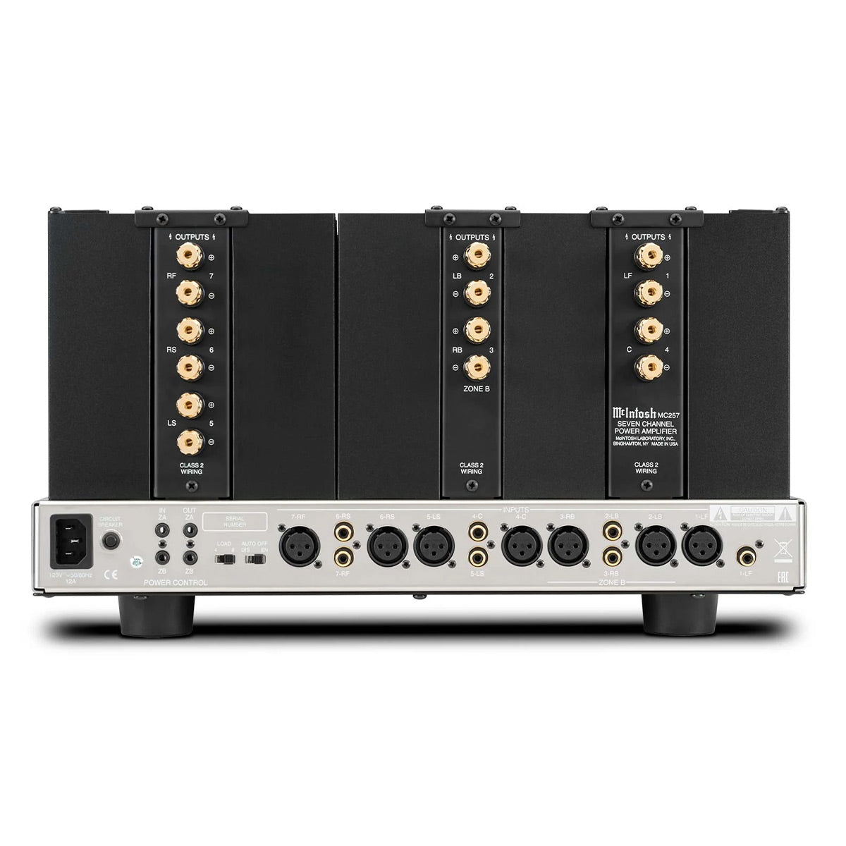 McIntosh MC257 7-Channel Solid State Amplifier