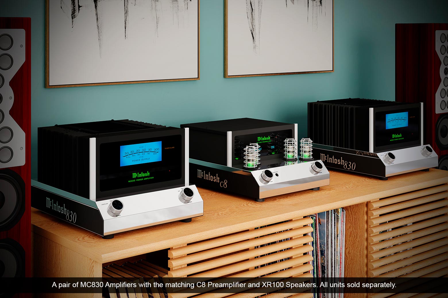 McIntosh MC830 1-Channel Solid State Amplifier