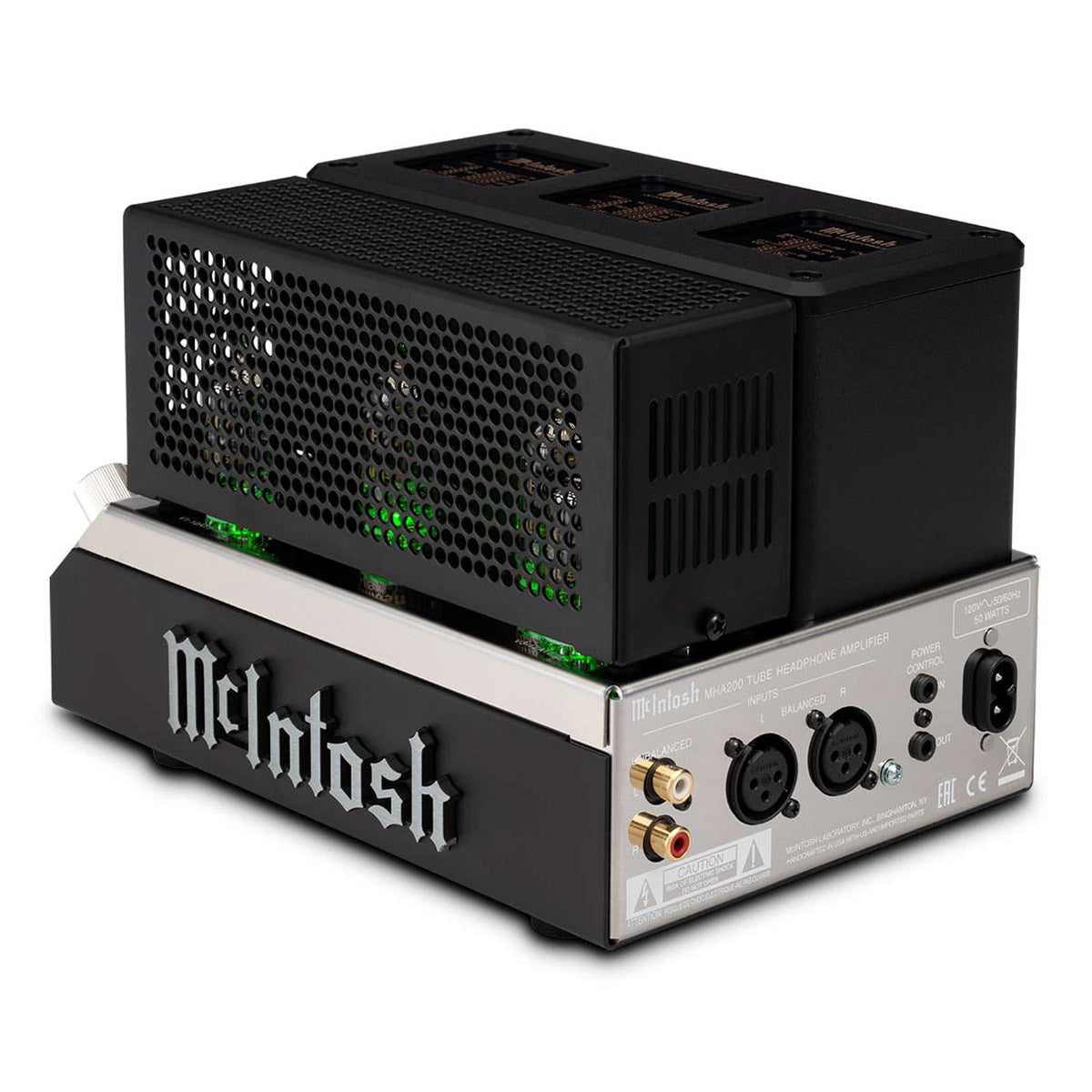 McIntosh MHA200 2-Channel Vacuum Tube Headphone Amplifier 75th Anniversary Edition