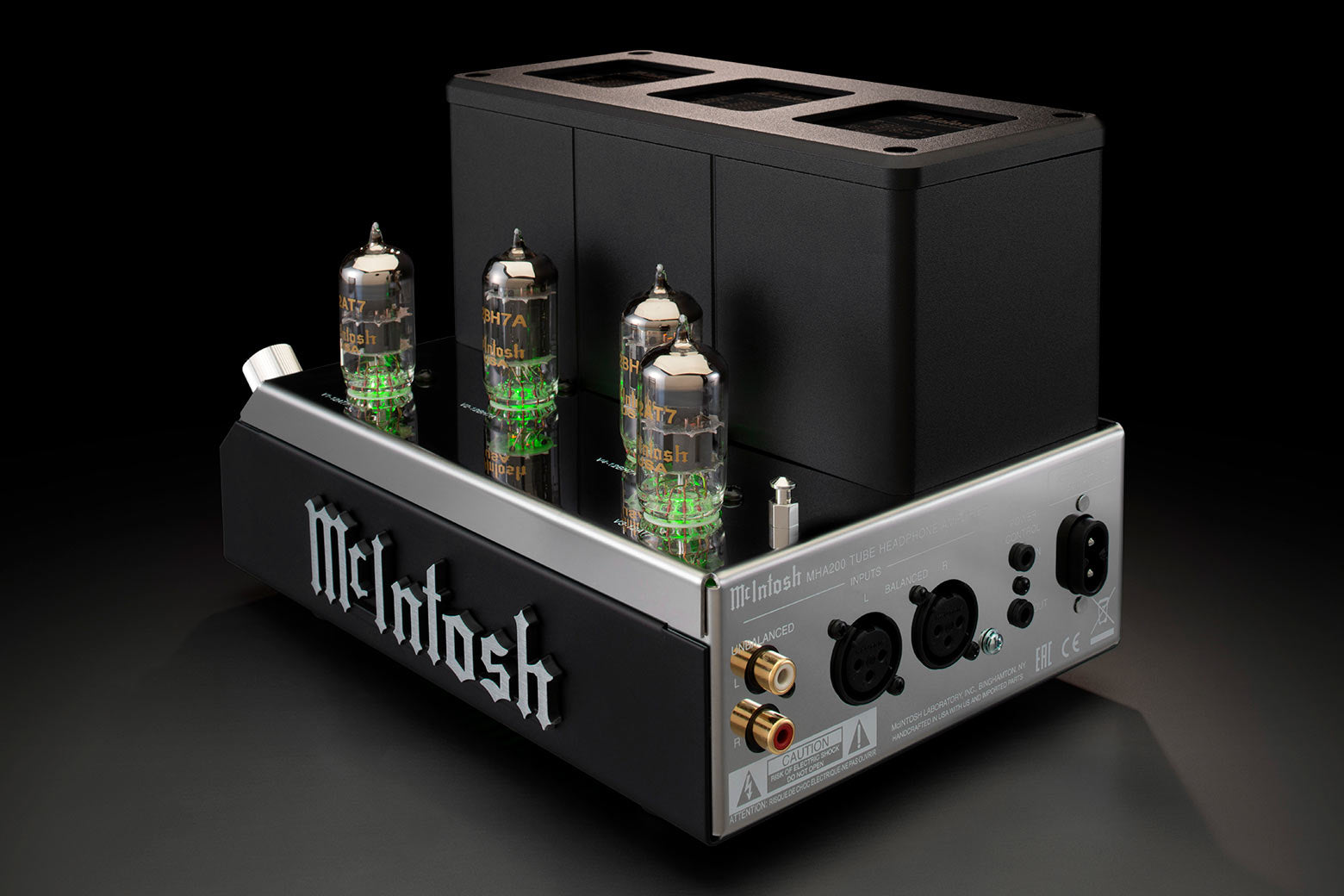McIntosh MHA200 2-Channel Vacuum Tube Headphone Amplifier 75th Anniversary Edition