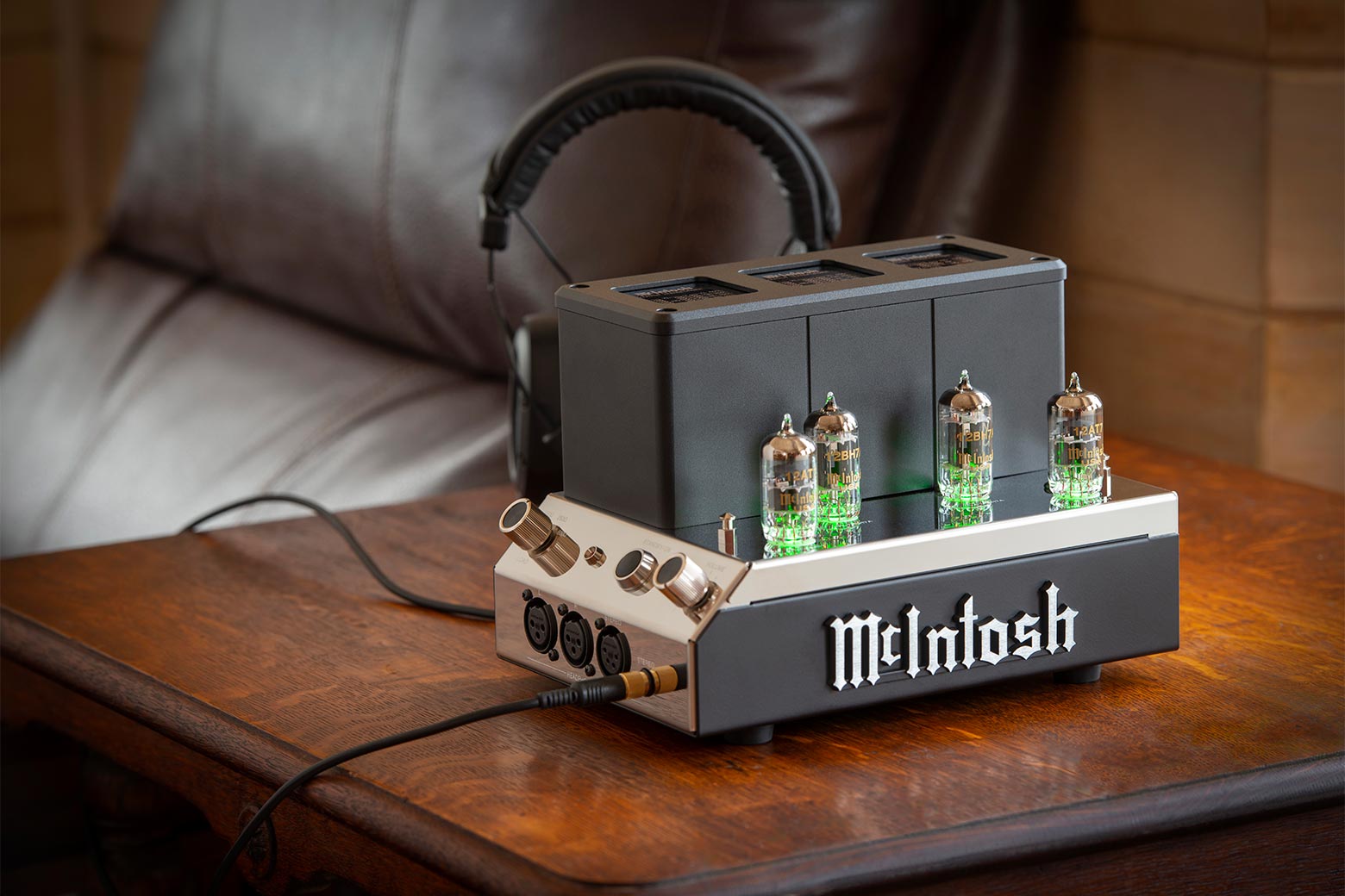 McIntosh MHA200 2-Channel Vacuum Tube Headphone Amplifier 75th Anniversary Edition