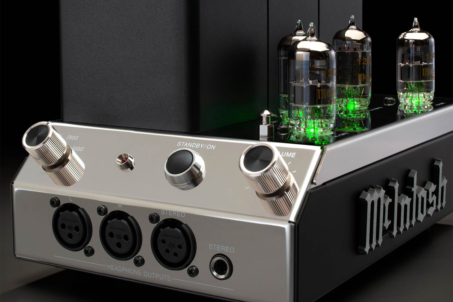 McIntosh MHA200 2-Channel Vacuum Tube Headphone Amplifier 75th Anniversary Edition