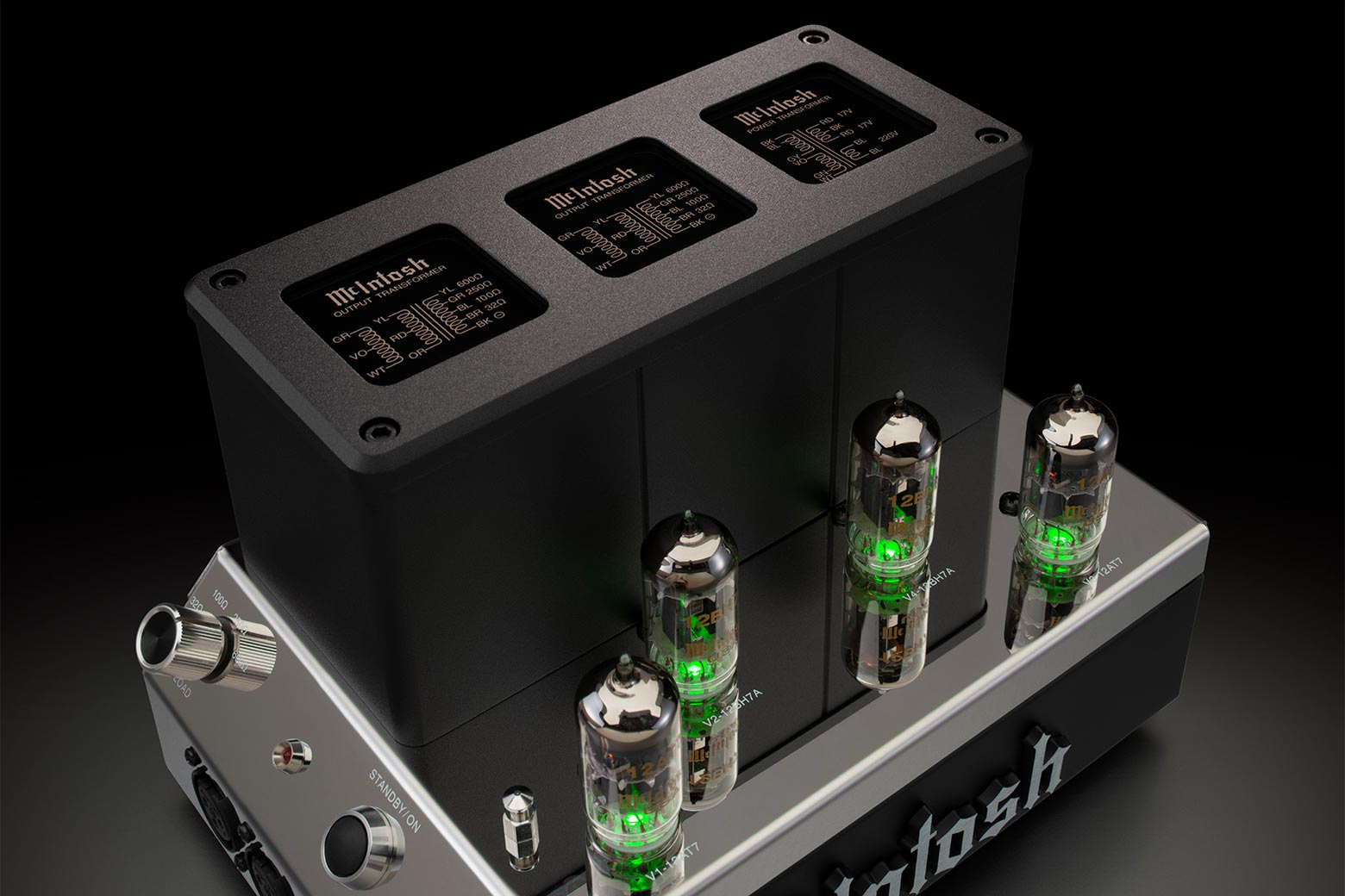 McIntosh MHA200 2-Channel Vacuum Tube Headphone Amplifier 75th Anniversary Edition