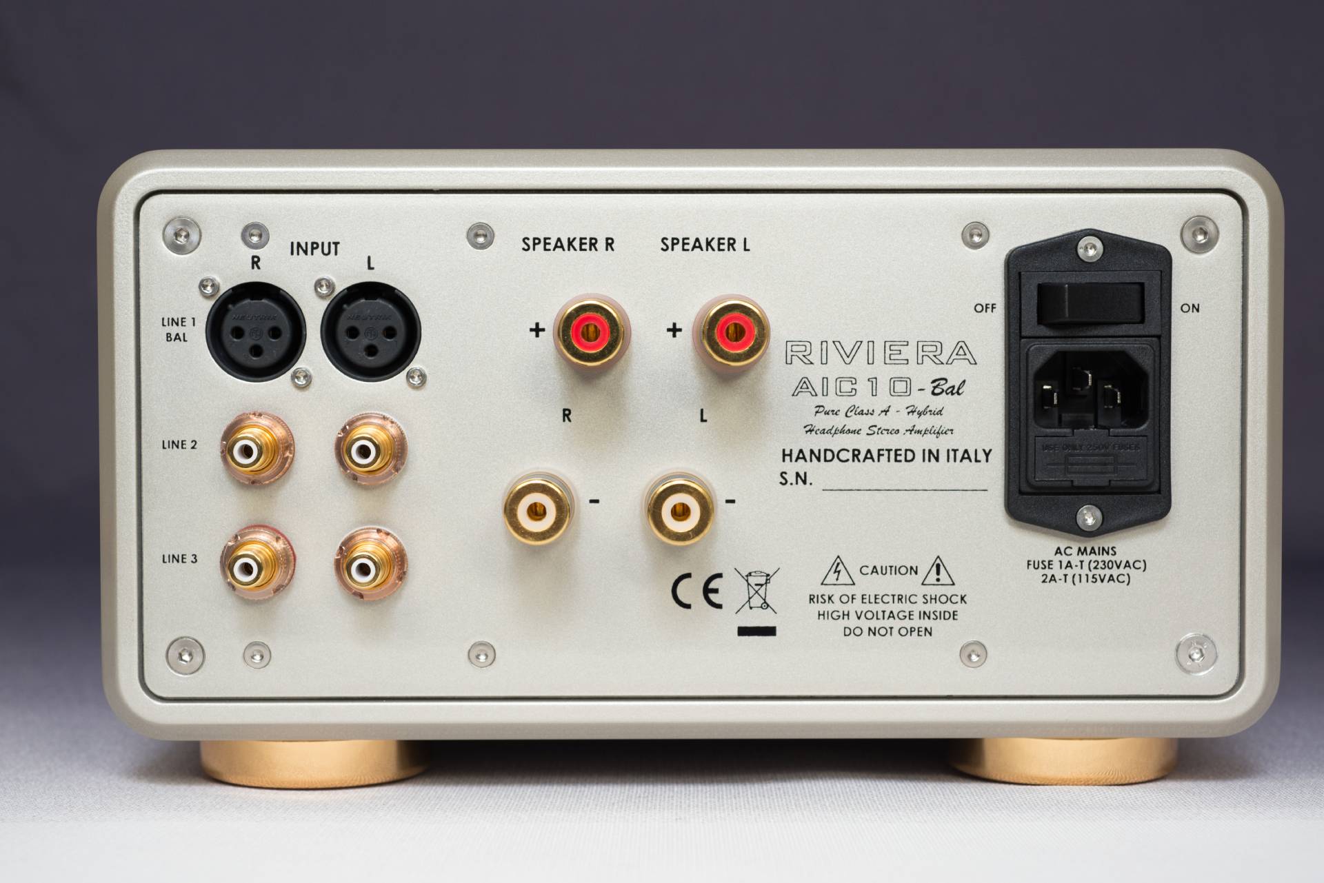 Riviera Labs AIC10Bal Integrated Headphone Amplifier