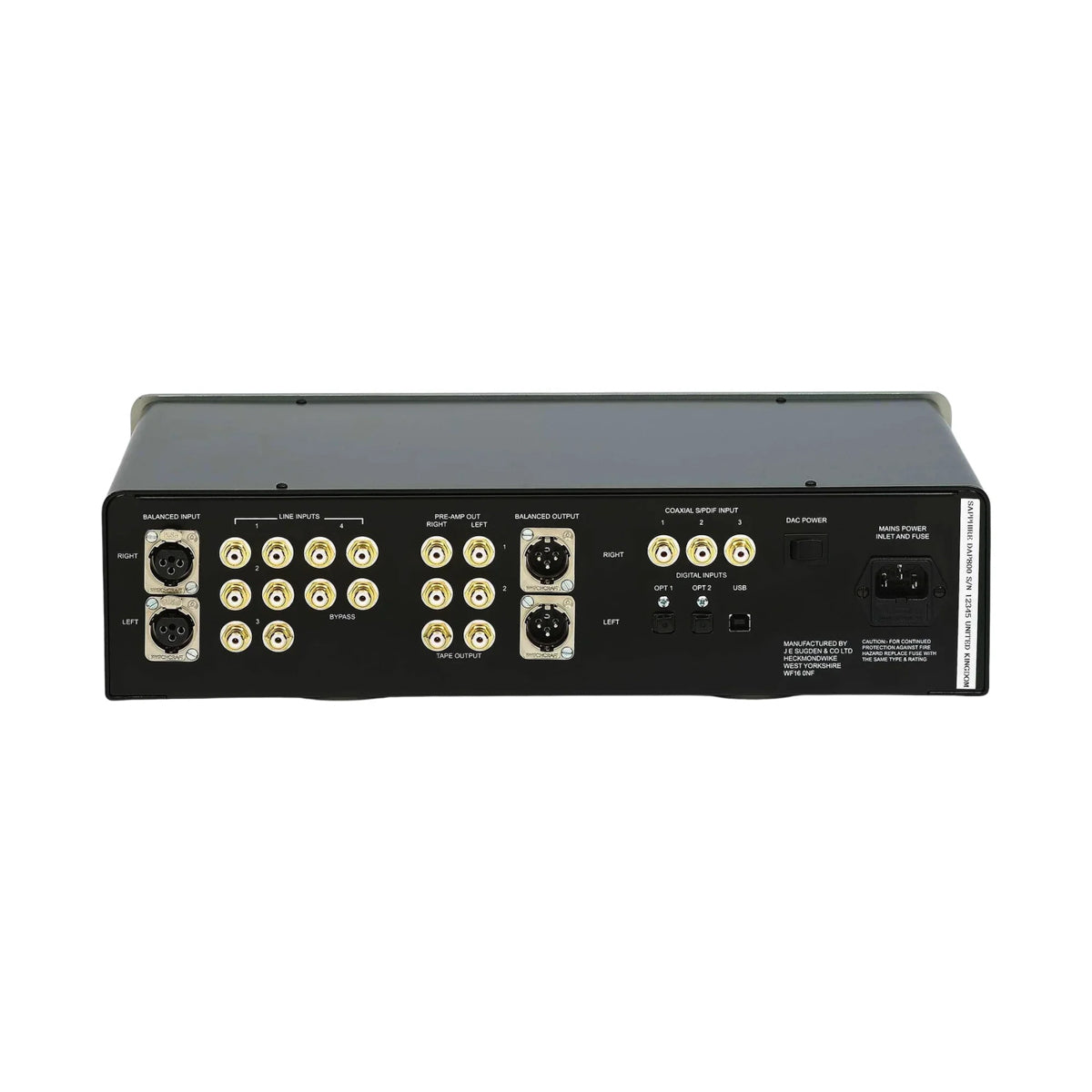 Sugden Audio Sapphire DAP-800 Digital Analog Preamplifier