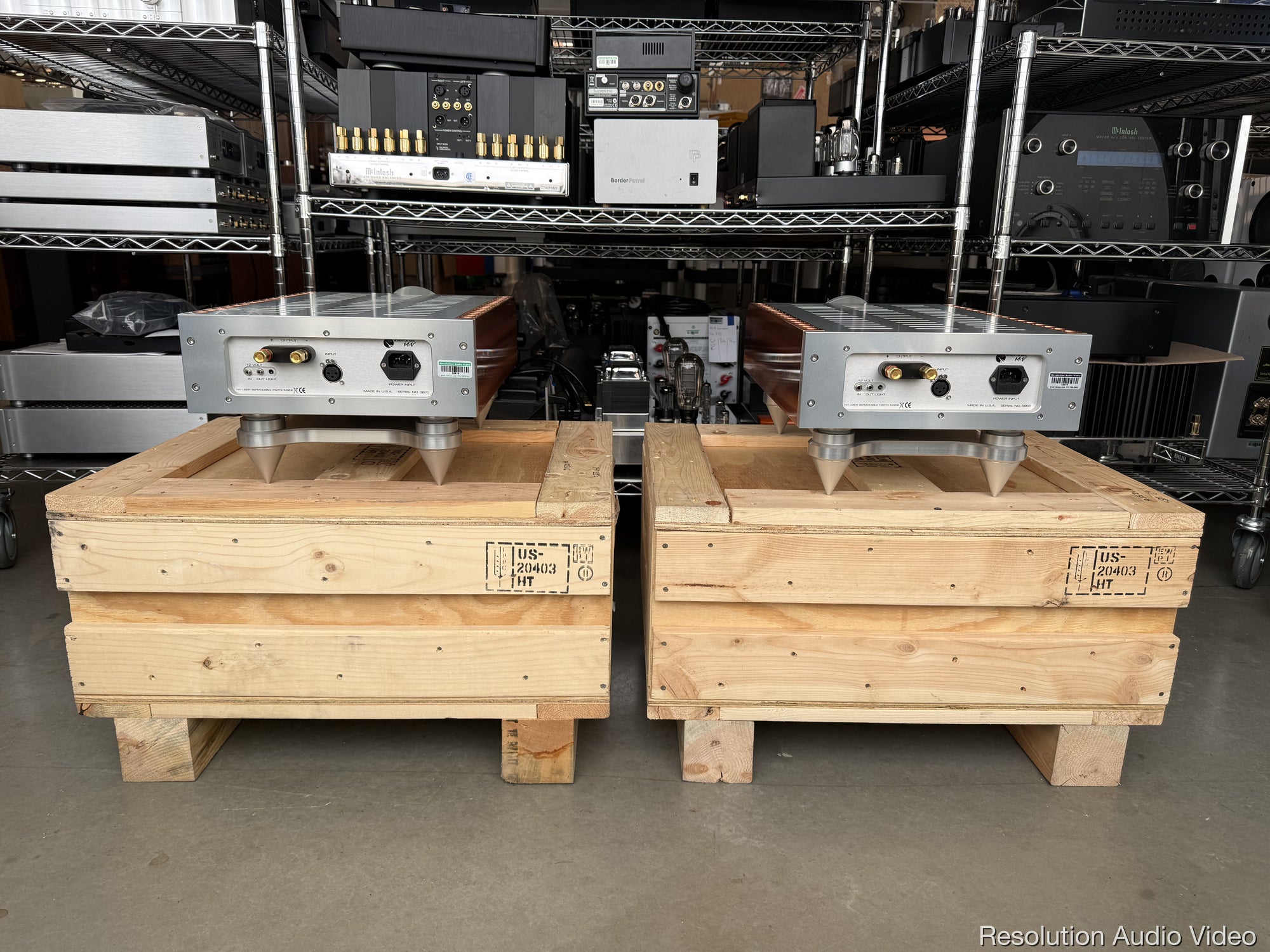 d'agostino momentum mxv monoblock power amplifier pair back