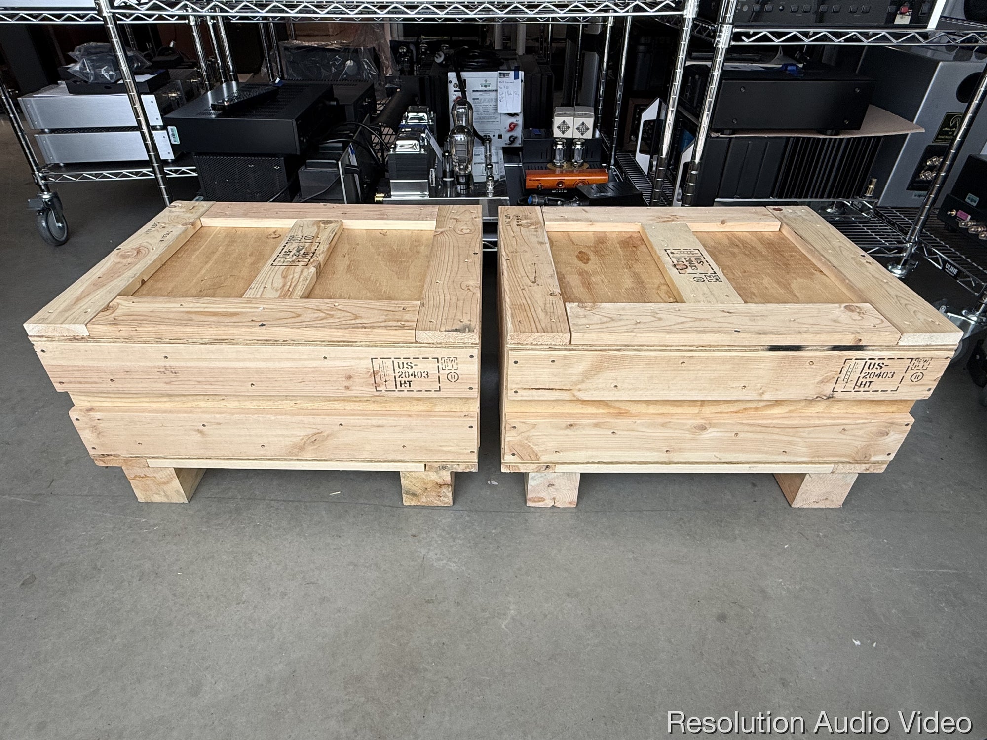 d'agostino momentum mxv monoblock power amplifier pair crates