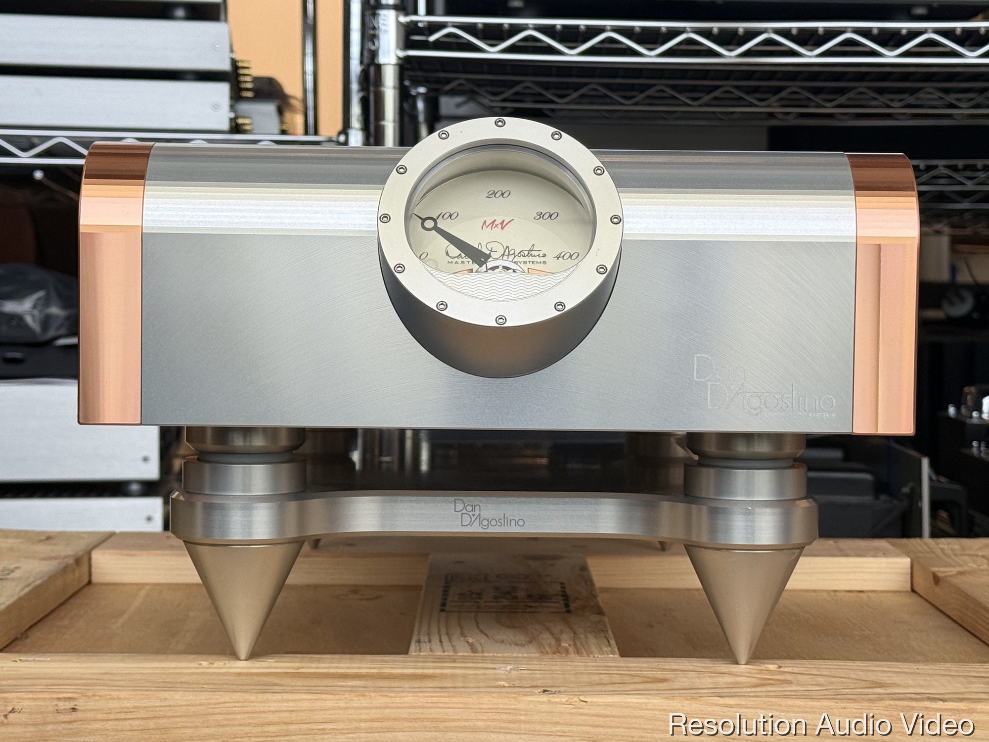 d'agostino momentum mxv monoblock power amplifier pair front single