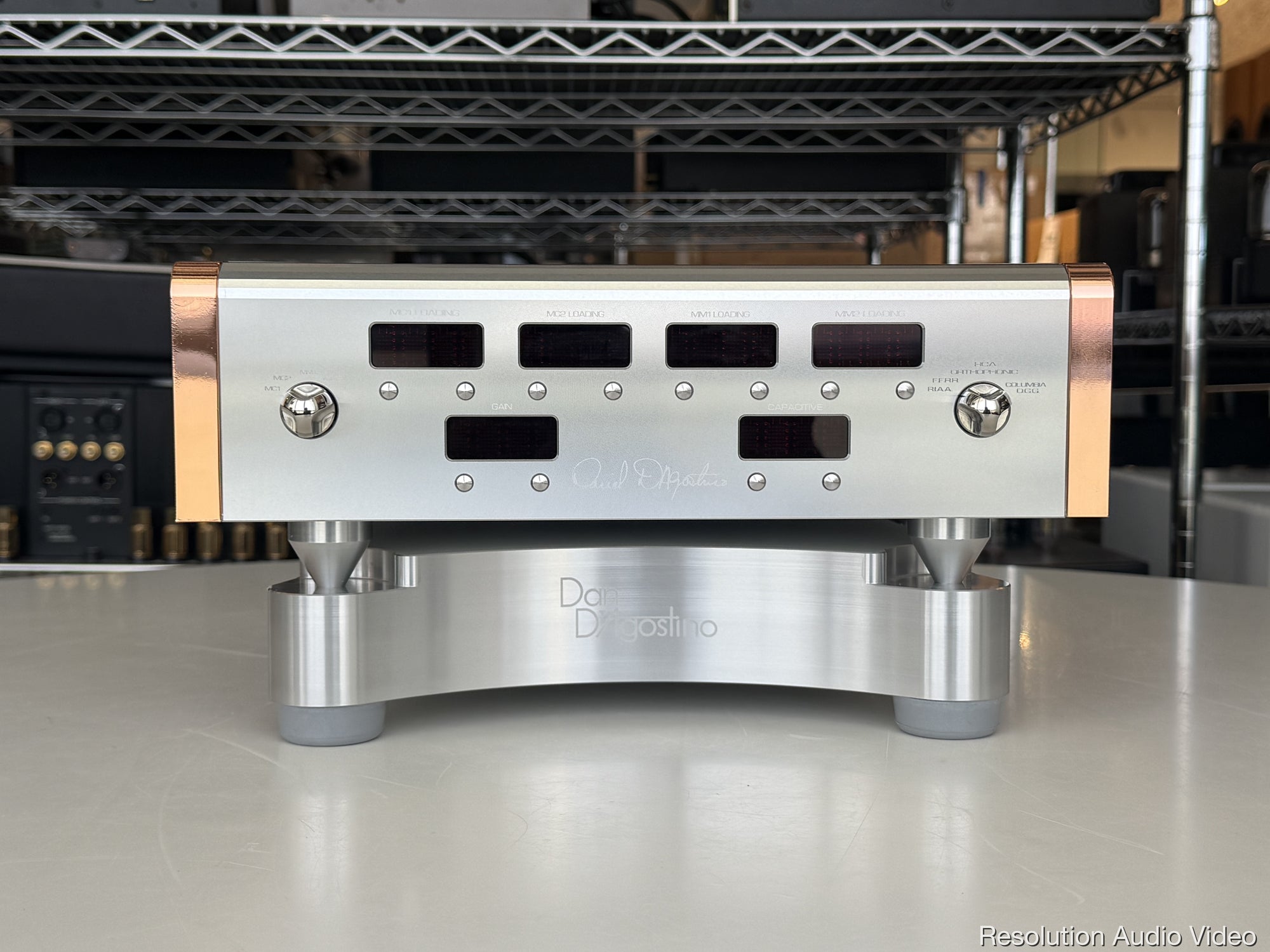 Dan D'Agostino Momentum Phonostage Phono Preamplifier with Original Case