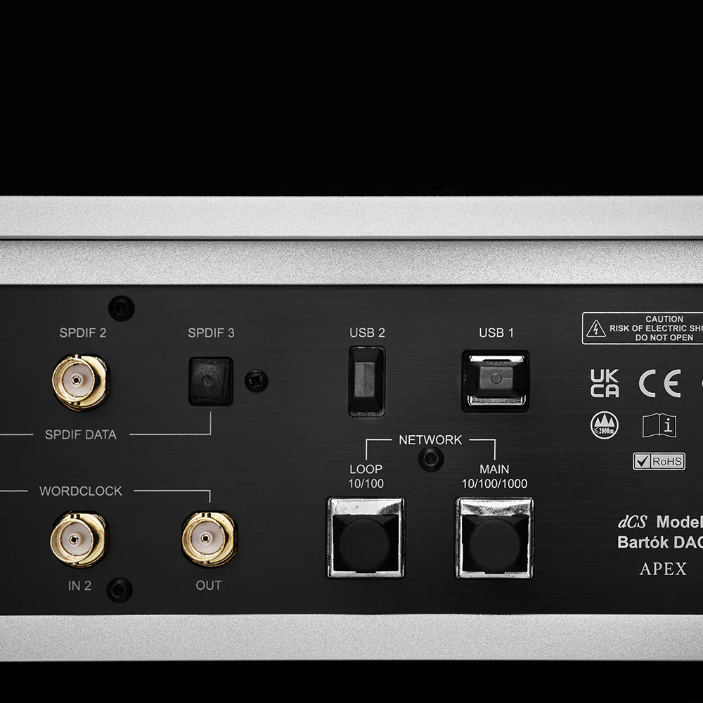 dCS Audio Bartók APEX Streaming DAC + Headphone Amp