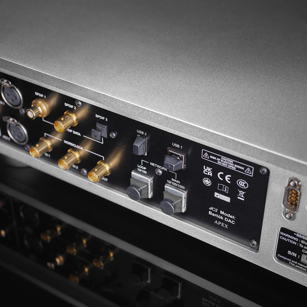 dCS Audio Bartók APEX Streaming DAC + Headphone Amp