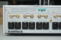 luxman c900u stereo preamplifier back left