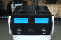 mcintosh mc462 power amplifier front top angle