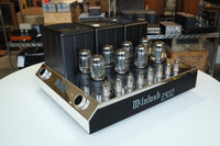 mcintosh mc1502 tube power amplifier front right angle 2