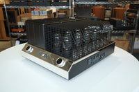 mcintosh mc1502 tube power amplifier front right angle