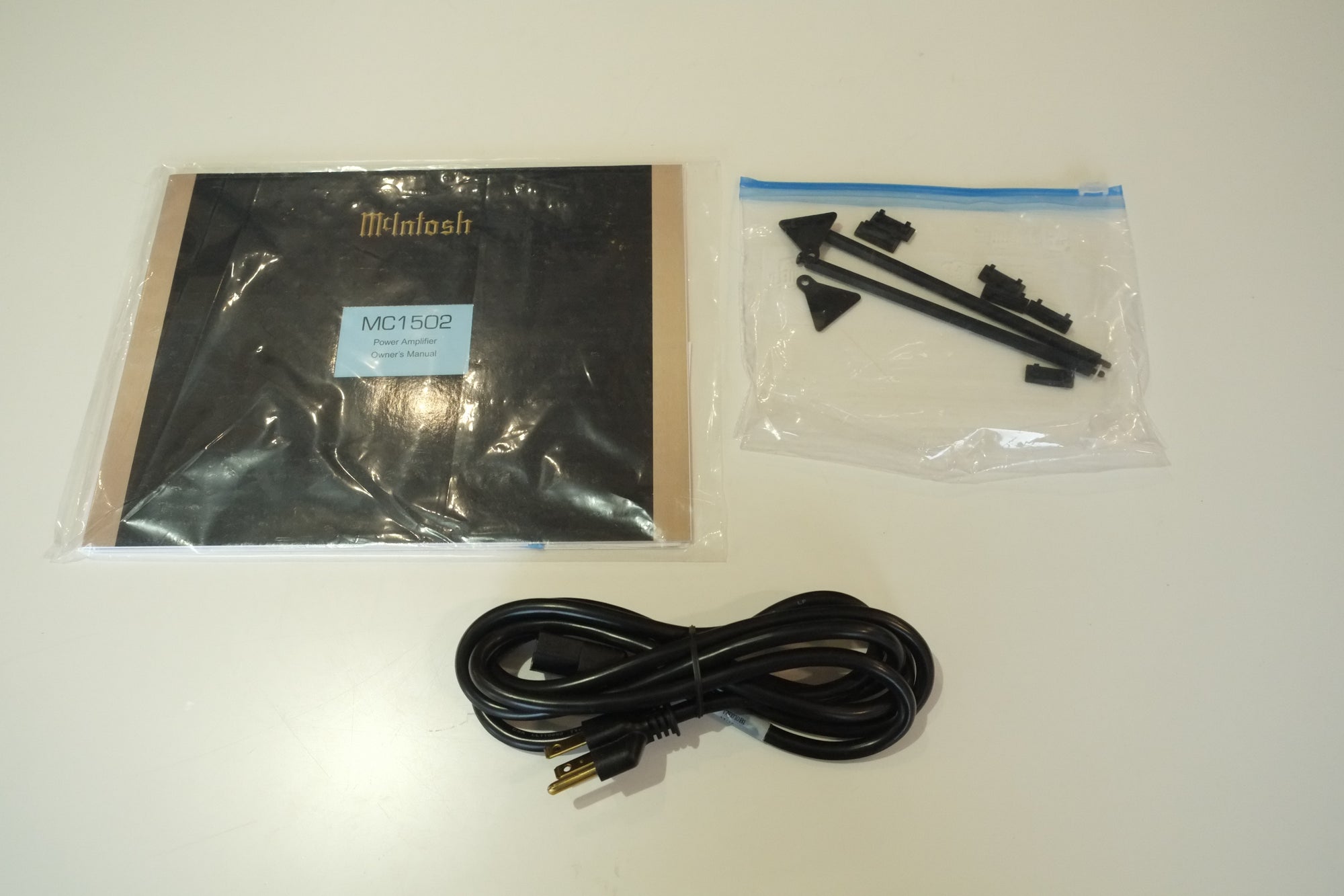 mcintosh mc1502 tube power amplifier manual