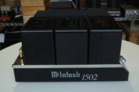 mcintosh mc1502 tube power amplifier right top side