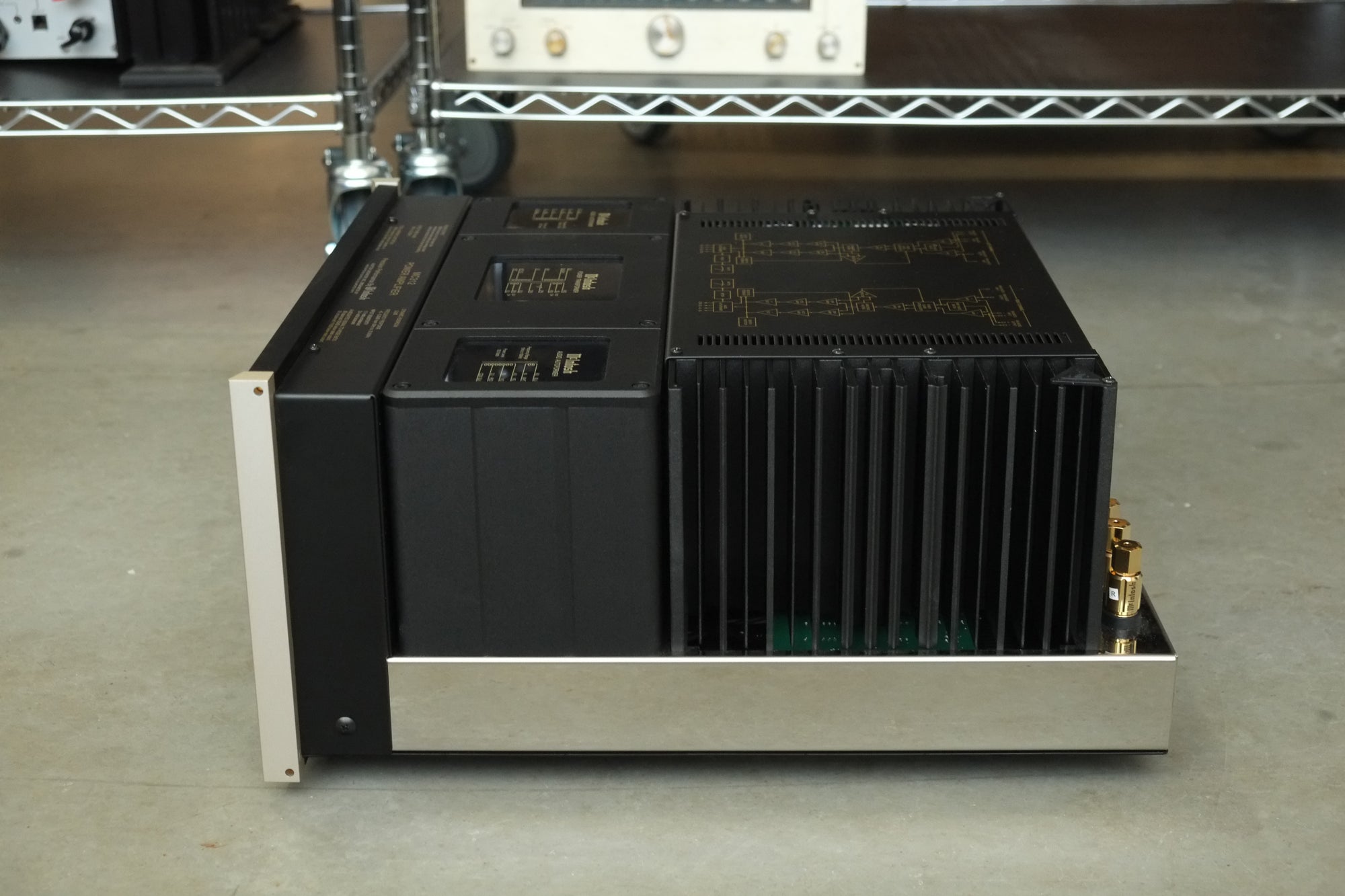 mcintosh mc312 side angle
