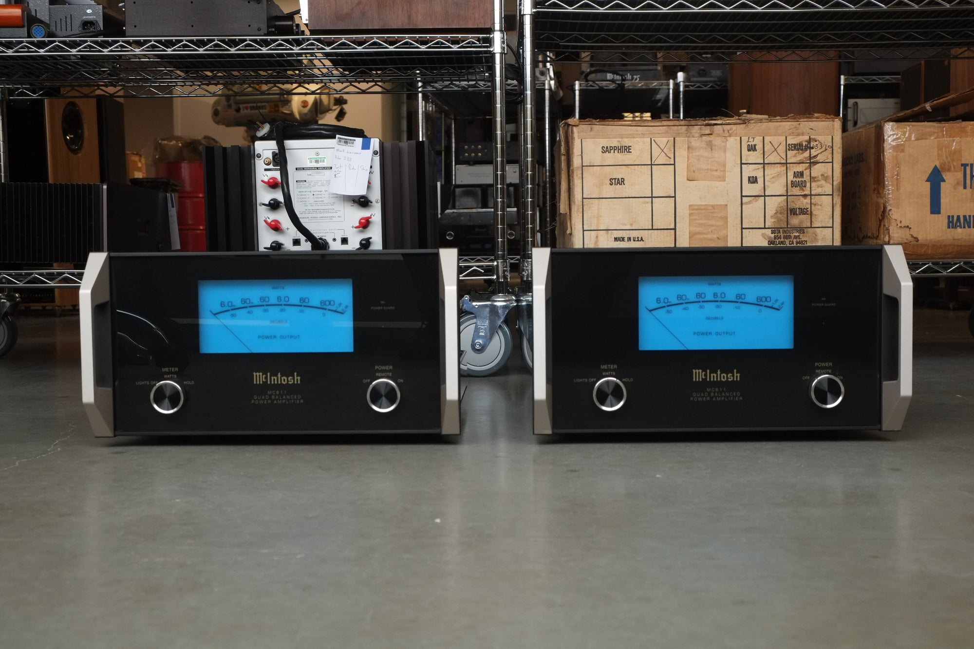 mcintosh mc611 front pair