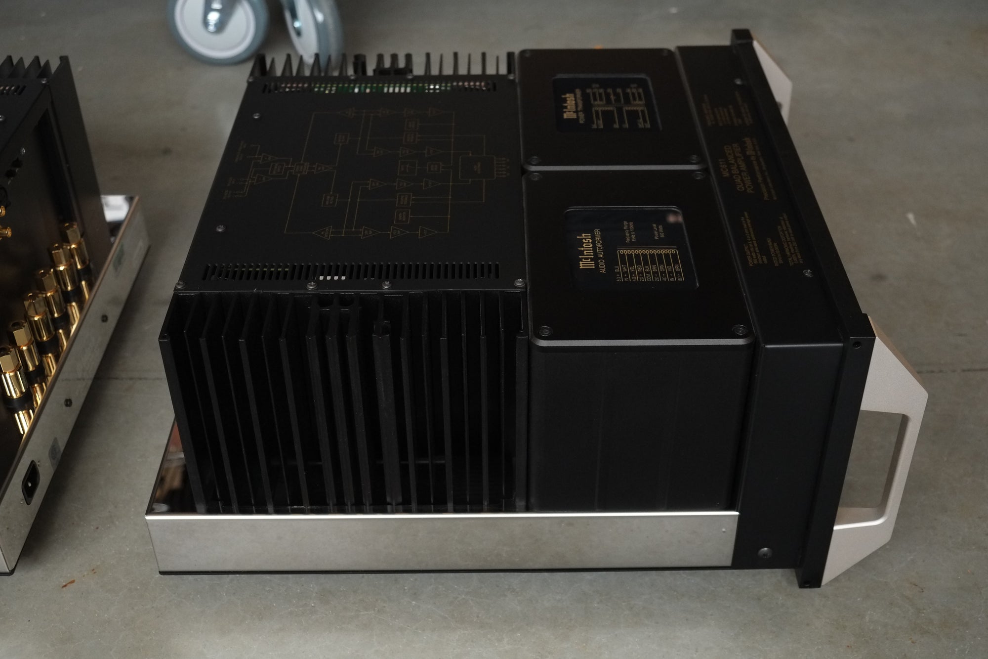 mcintosh mc611 single side above angle