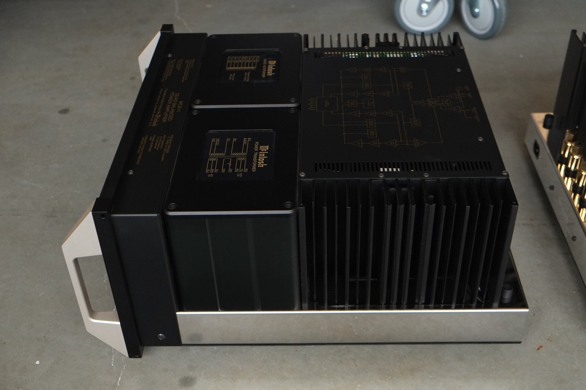 mcintosh mc611 single side above angle