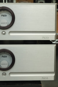 pass labs xa 60.8 monoblock power amplifiers front right