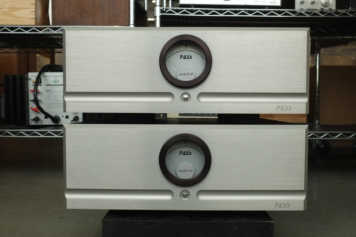 Pass Labs XA-60.8 Monoblock Power Amplifiers Front