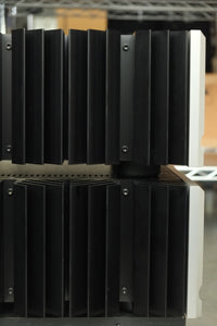 pass labs xa 60.8 monoblock power amplifiers heatsink detail 3
