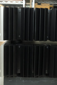 pass labs xa 60.8 monoblock power amplifiers heat sink detail