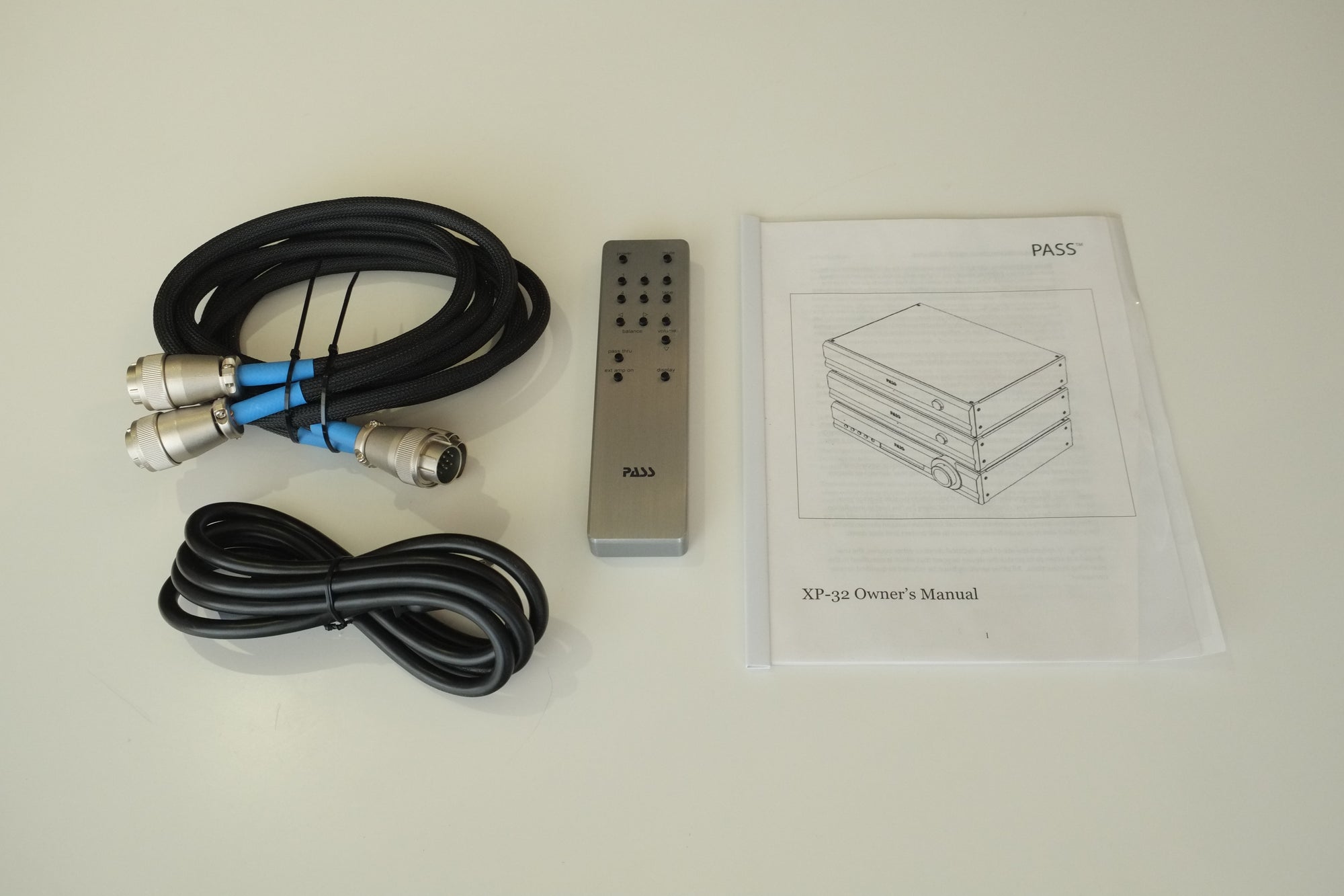 pass labs xp 32 preamplifier accessaries