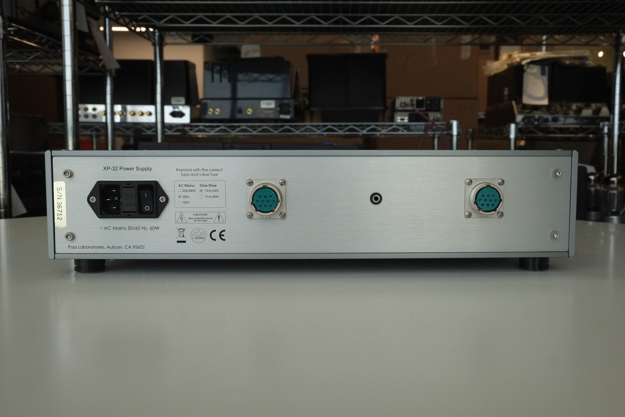 pass labs xp 32 preamplifier back 2