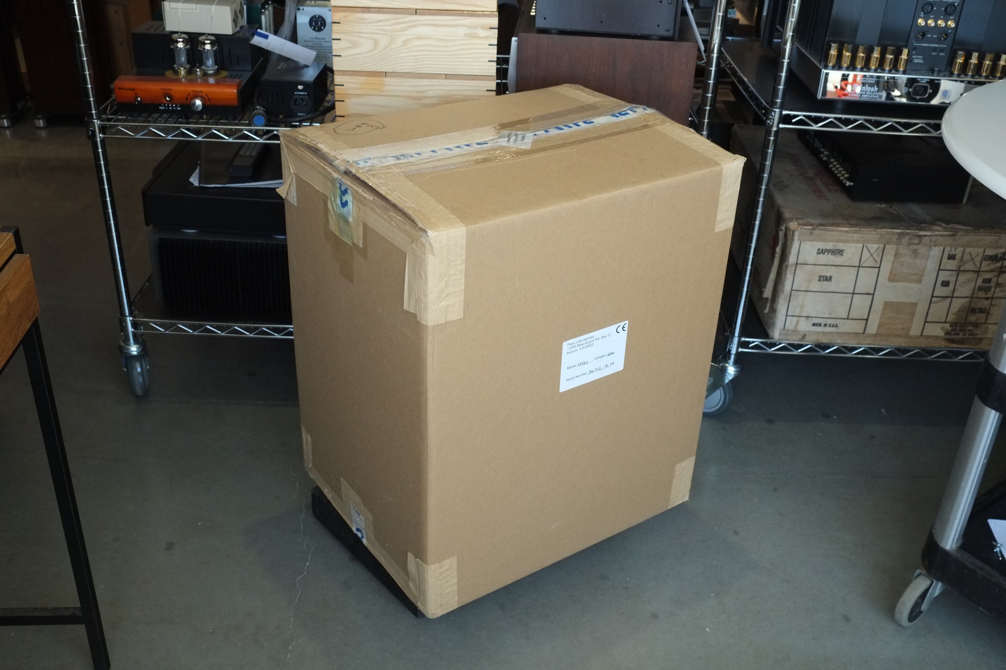 pass labs xp 32 preamplifier box