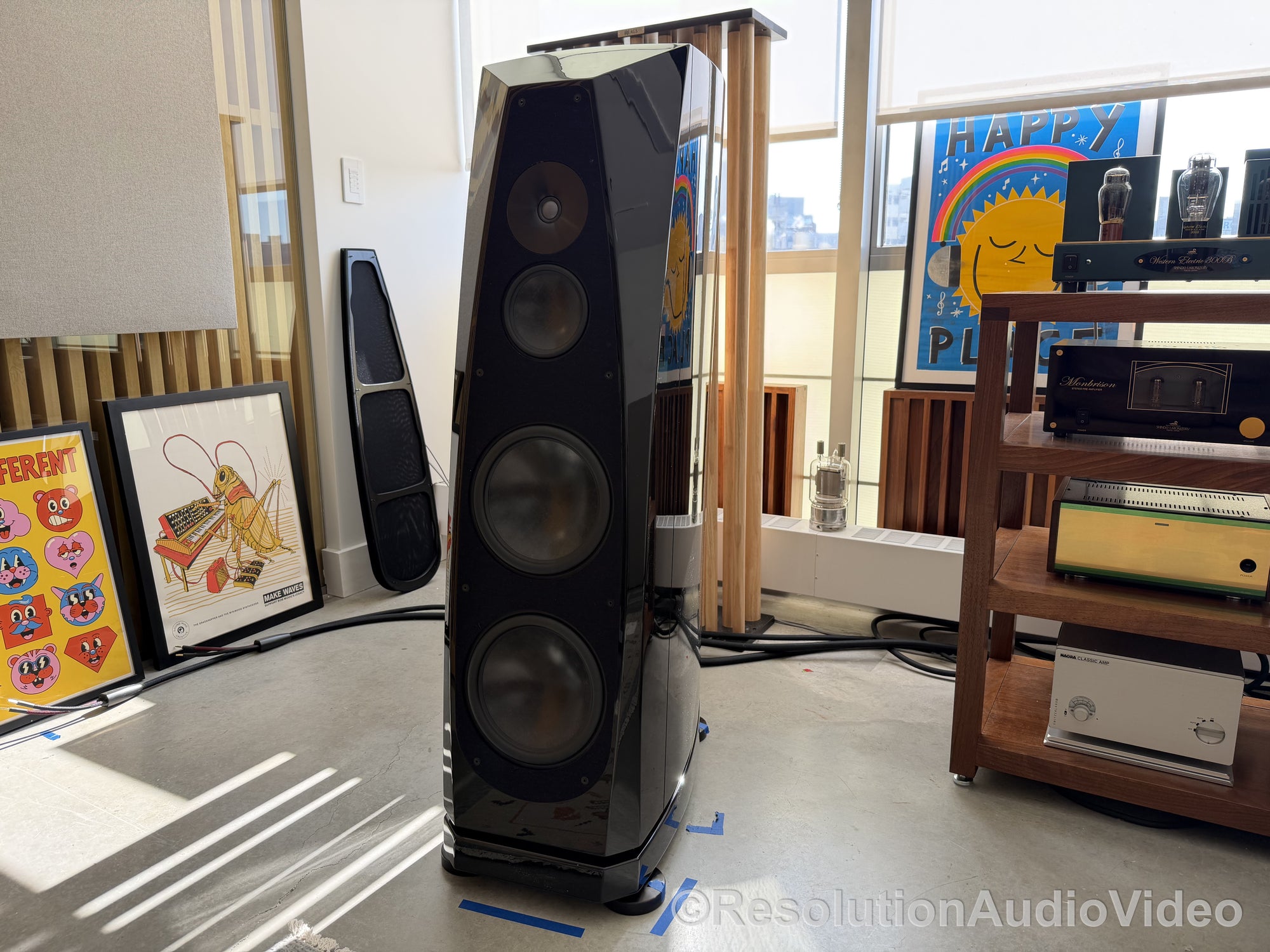 Pre-Owned Rockport Technologies Cygnus Loudspeakers — Black