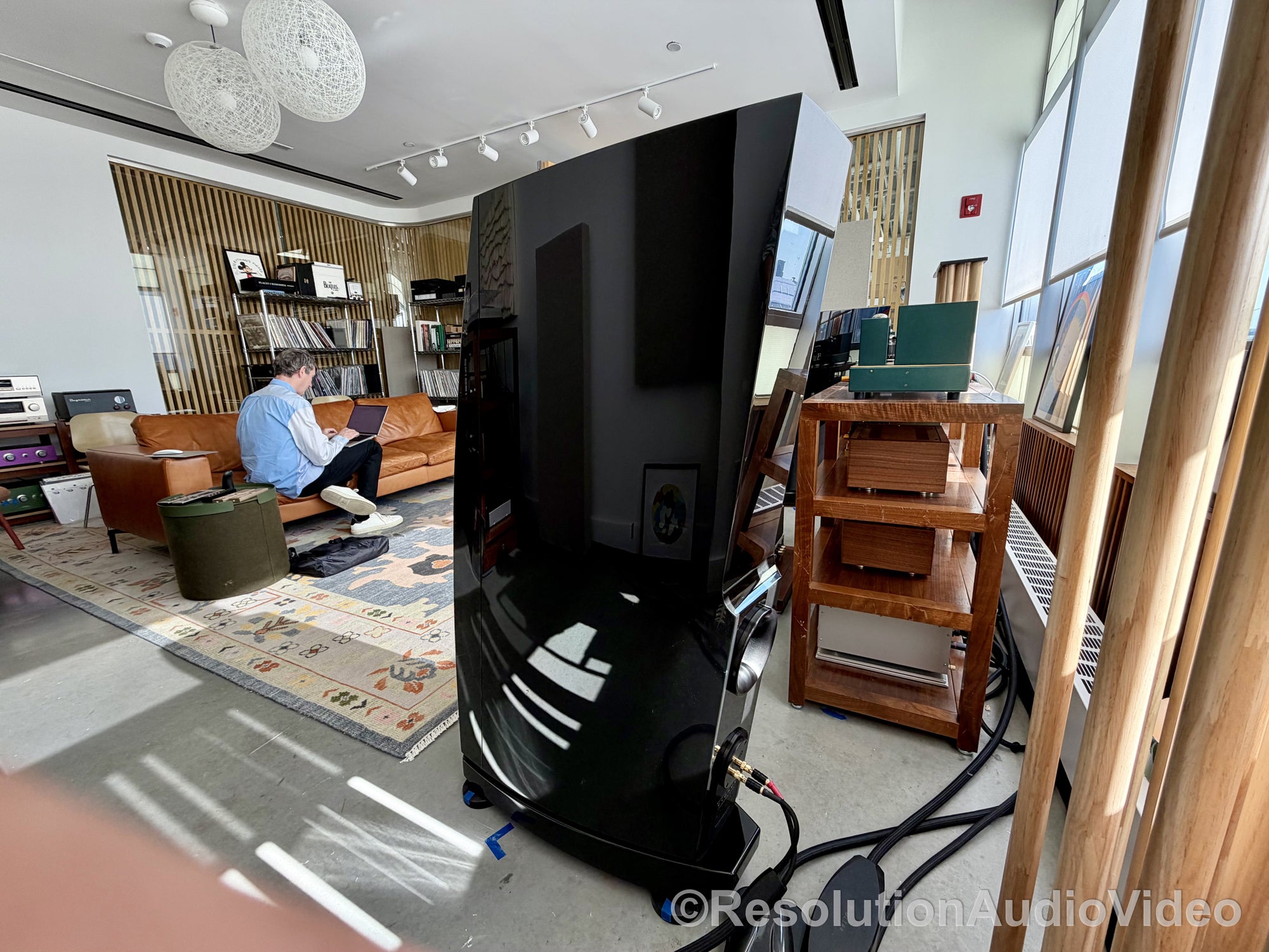 Pre-Owned Rockport Technologies Cygnus Loudspeakers — Black