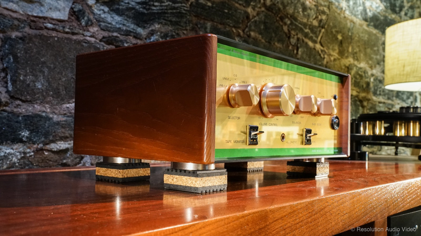 Tuneful Turntable Isolation Pads | Cork & Rubber 4 Pack