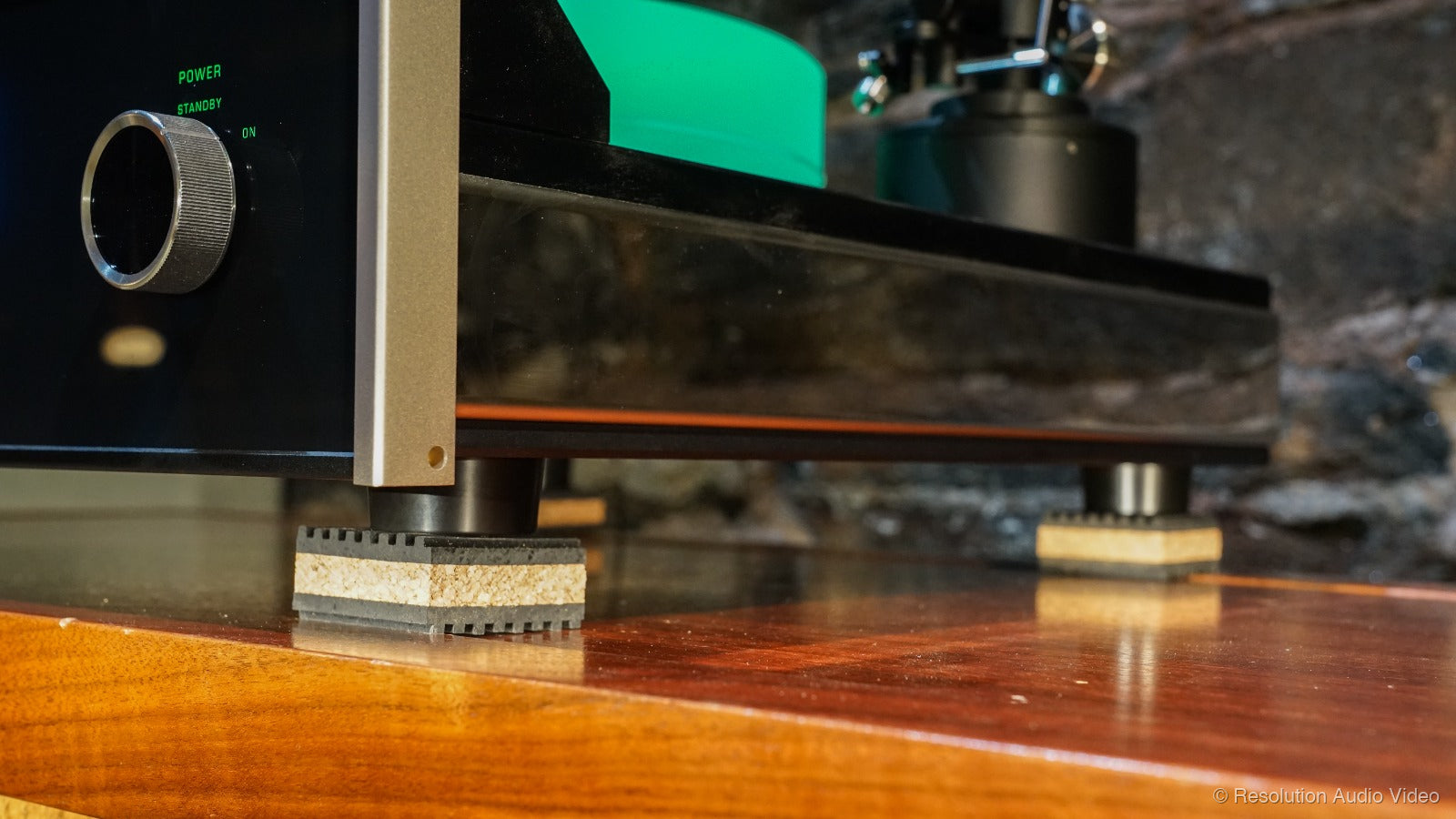 Tuneful Turntable Isolation Pads | Cork & Rubber 4 Pack